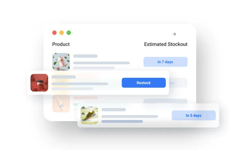 Image showing Fabrikatör restock feature's screen.