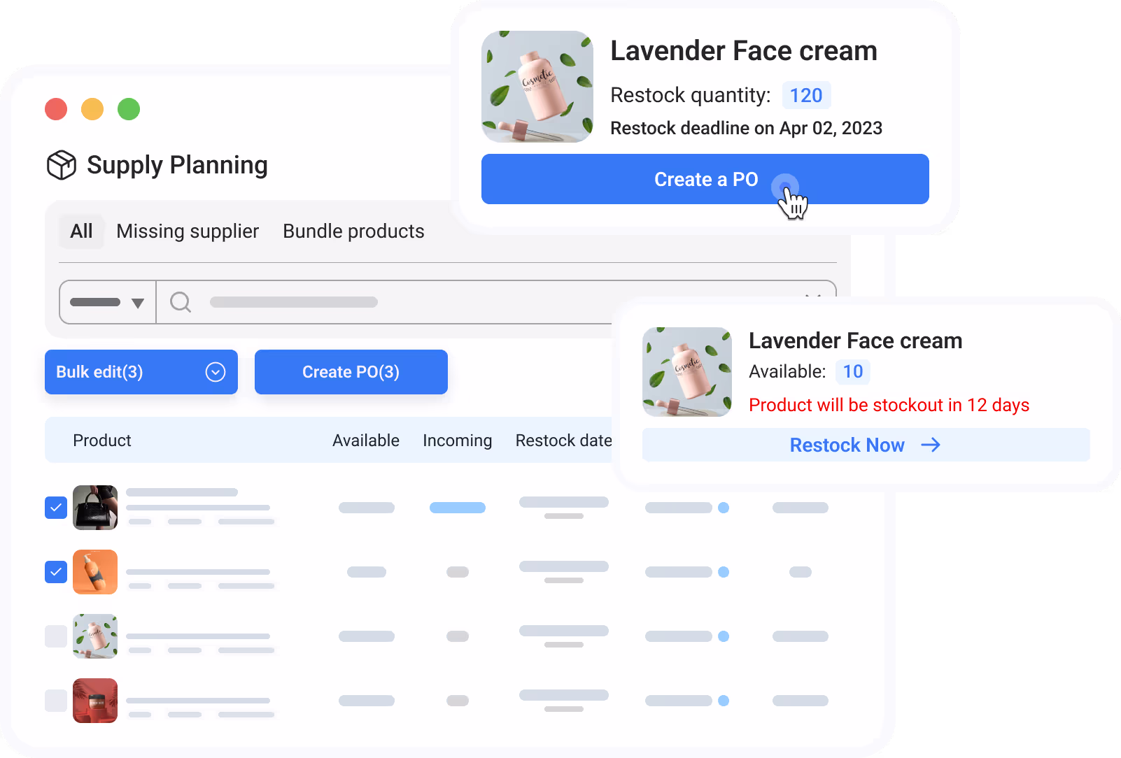 Inventory Planner Backorders Feature