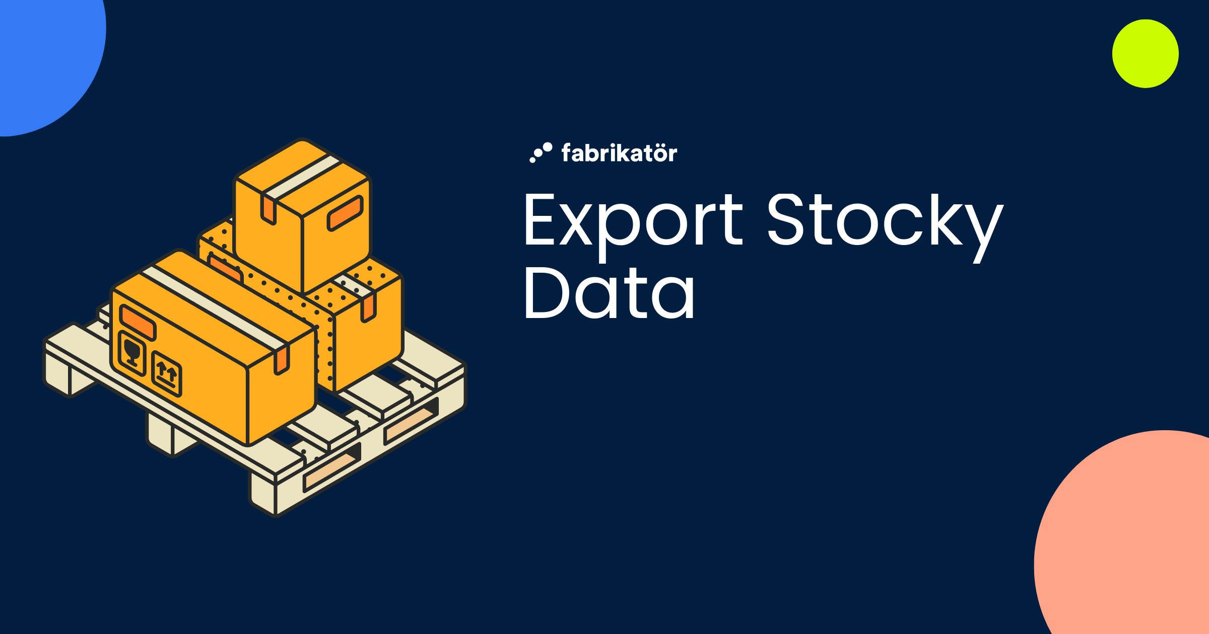 How to Export Your Data From Stocky Before It's Gone