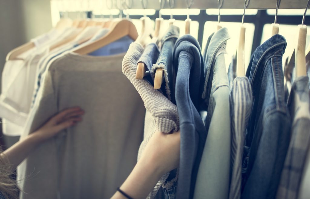 Clothing store.