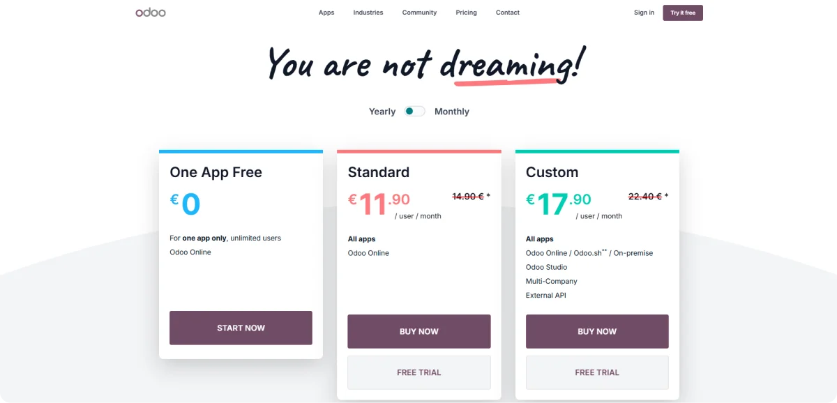 odoo-pricing