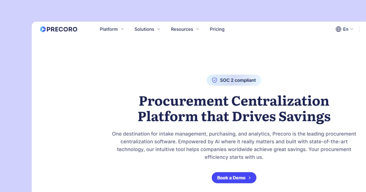 precoro-homepage