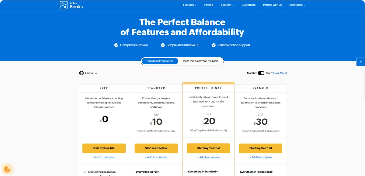 zoho-books-pricing