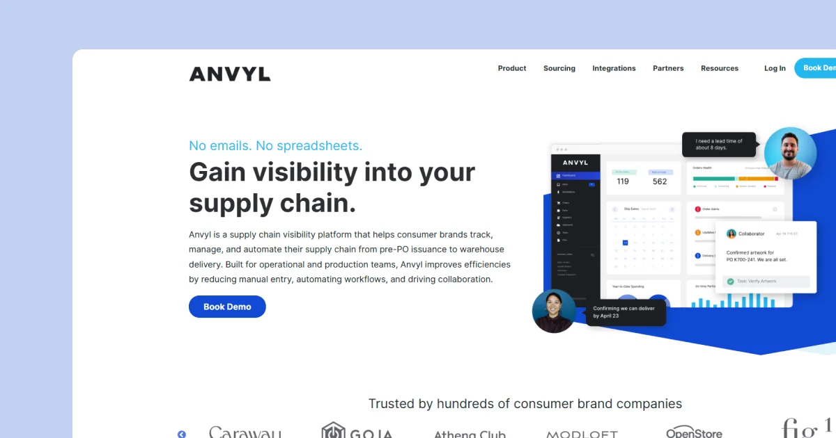 anvyl-homepage
