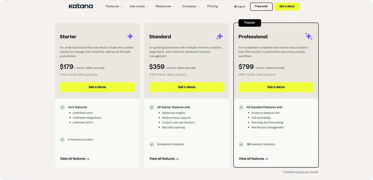 katana-pricing