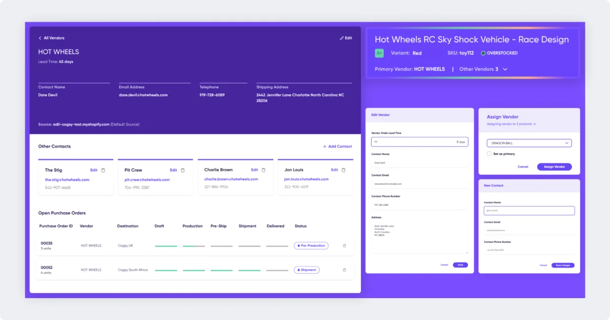 cogsy-vendor-management