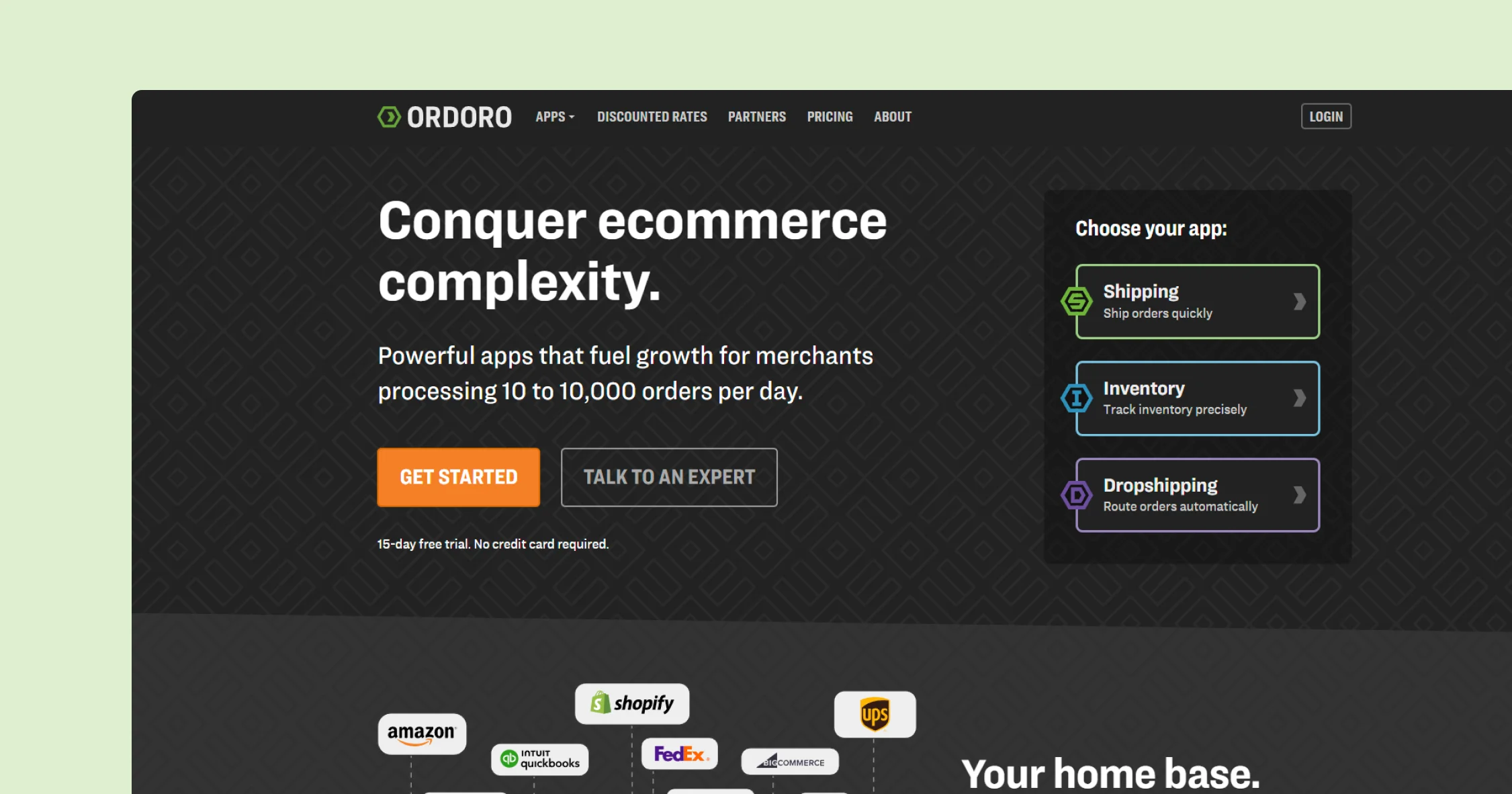 ordoro-homepage