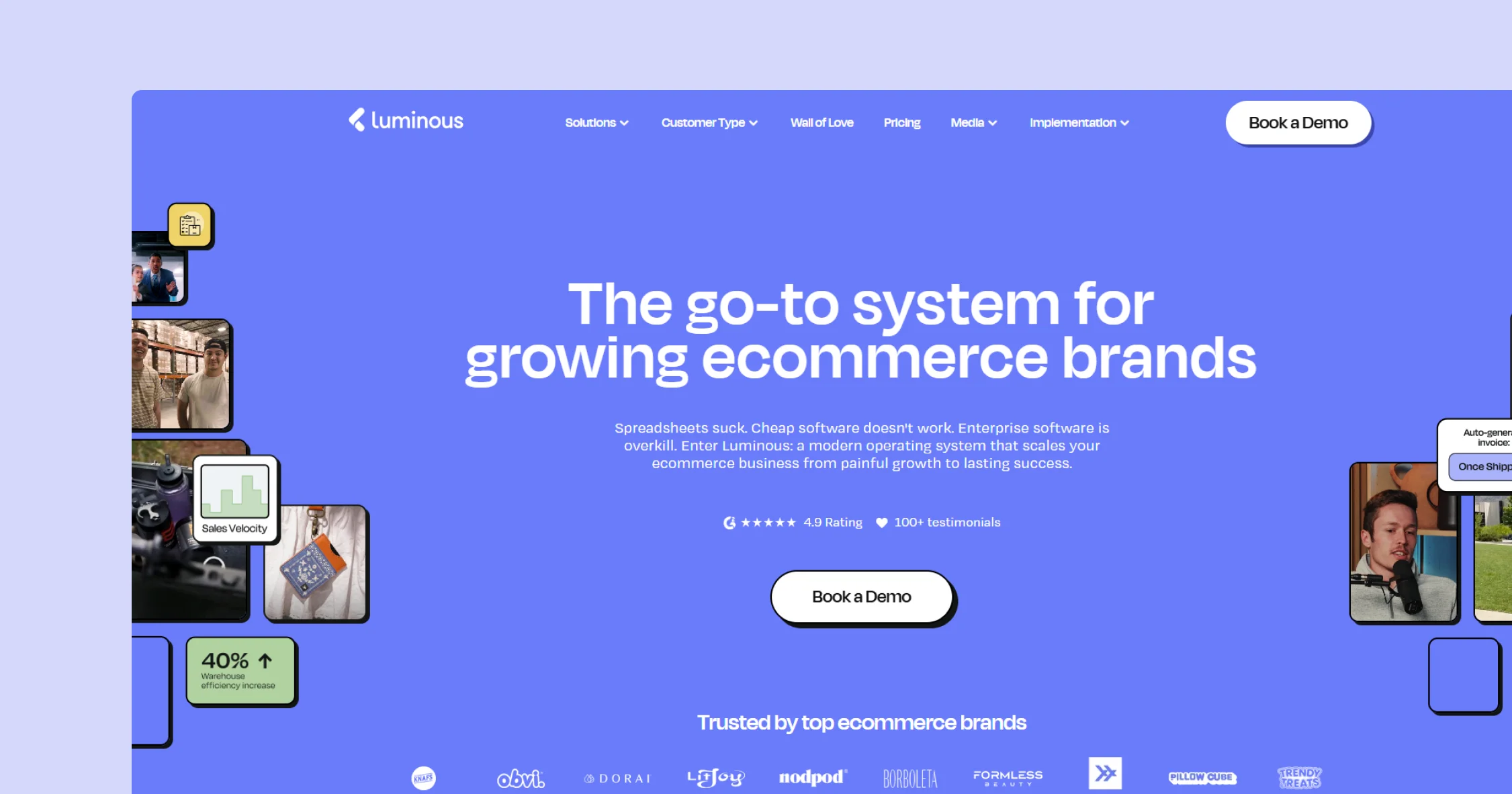 luminous-homepage