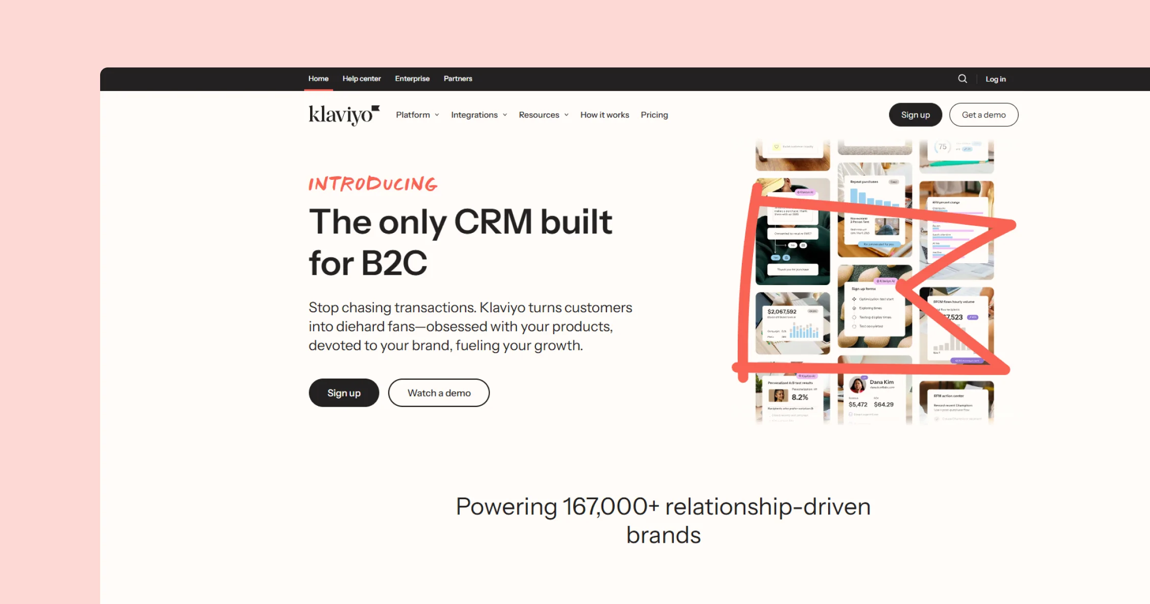 klaviyo-homepage