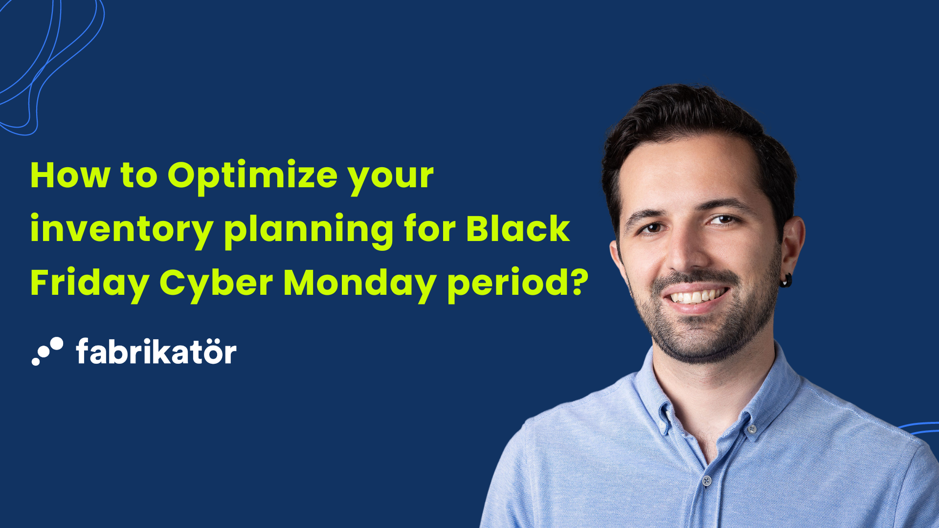 How to Optimize your inventory planning for Black Friday Cyber Monday period?